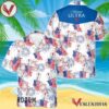 Michelob ULTRA American Flag Fireworks Hawaiian Shirt, Best Summer Gifts For Fans - Vesles2014S