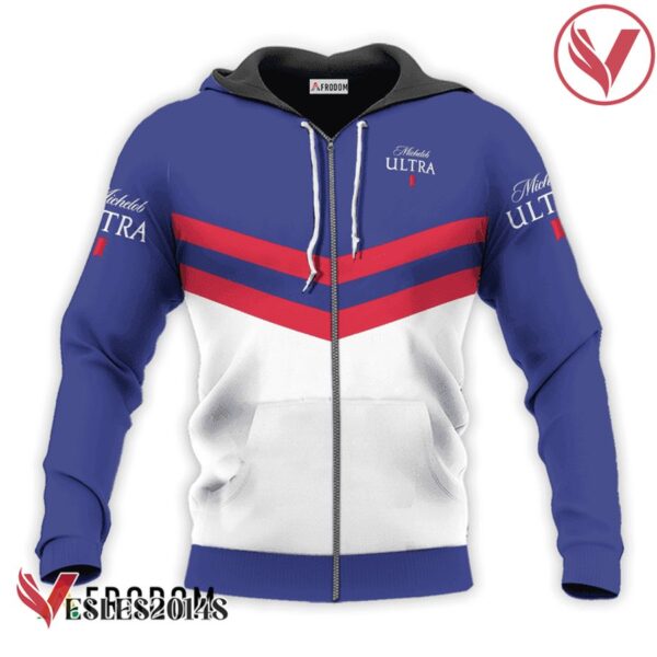 Michelob ULTRA Blue Tennis Hoodie & Zip Hoodie - Vesles2014S 2