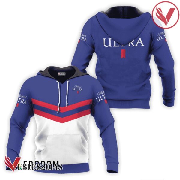 Michelob ULTRA Blue Tennis Hoodie & Zip Hoodie - Vesles2014S