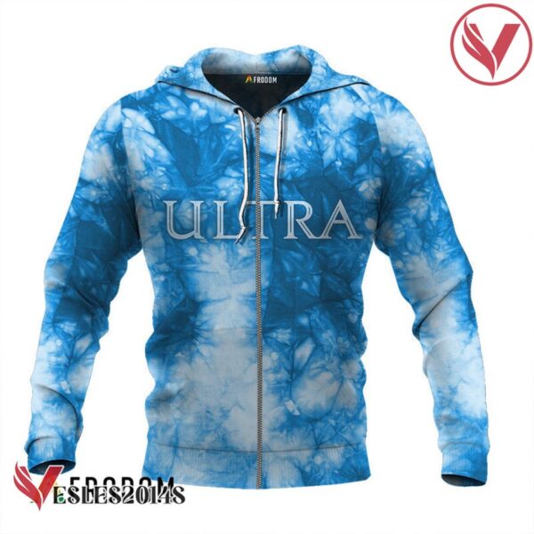 Michelob ULTRA Blue Tie-dye Hoodie & Zip Hoodie - Vesles2014S 2