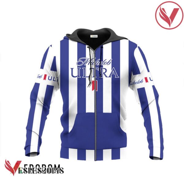 Michelob ULTRA Blue Vintage Striped Hoodie & Zip Hoodie - Vesles2014S 3