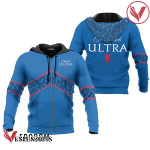 Michelob ULTRA Blue Wine Pattern Hoodie & Zip Hoodie - Vesles2014S 1
