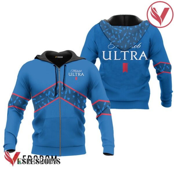 Michelob ULTRA Blue Wine Pattern Hoodie & Zip Hoodie - Vesles2014S 1