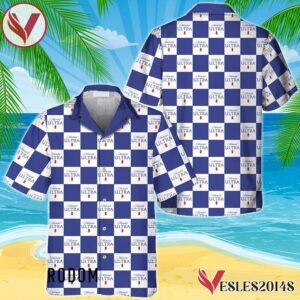 Michelob ULTRA Checkerboard Hawaiian Shirt, Best Summer Gifts For Fans - Vesles2014S