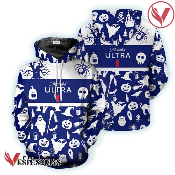 Michelob ULTRA Halloween Patterns Hoodie & Zip Hoodie - Vesles2014S
