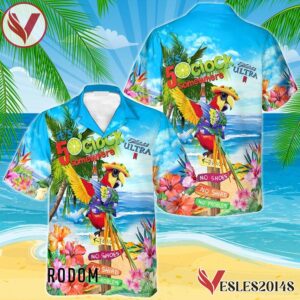 Michelob ULTRA Parrot Hawaiian Shirt, Best Summer Gifts For Fans - Vesles2014S 1