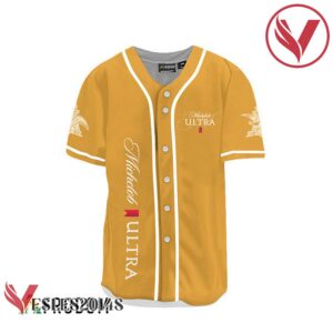 Michelob ULTRA Pure Gold Baseball Jersey, Perfect Gifts For Fans - Vesles2014S 2