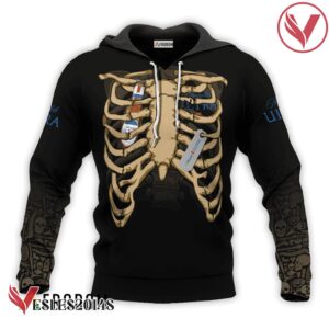 Michelob ULTRA Skeleton Ribcage Hoodie & Zip Hoodie - Vesles2014S 1