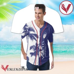 Michelob ULTRA Tropical Coconut Trees Baseball Jersey, Perfect Gifts For Fans - Vesles2014S 2