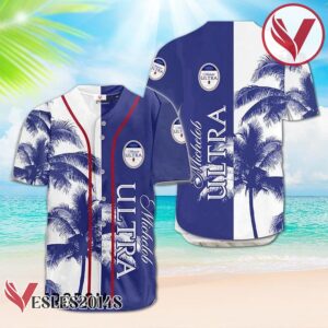 Michelob ULTRA Tropical Coconut Trees Baseball Jersey, Perfect Gifts For Fans - Vesles2014S