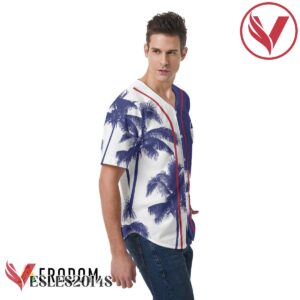 Michelob ULTRA Tropical Coconut Trees Baseball Jersey, Perfect Gifts For Fans - Vesles2014S 4