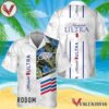 Michelob ULTRA White Tropical Flower Hawaiian Shirt, Best Summer Gifts For Fans - Vesles2014S