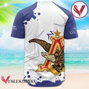 Michelob Ultra Anheuser Eagle Logo Baseball Jersey, Perfect Gifts For Fans - Vesles2014S 2