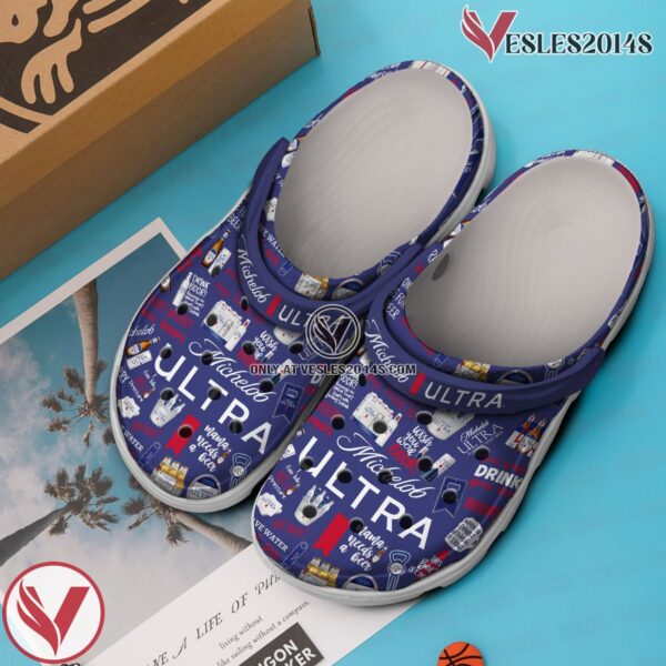 Michelob Ultra Beer Crocs Crocband Clogs Shoes Comfortable For Men Women and Kids, Unique Gift From  Vesles2014S 2