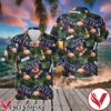 Michelob Ultra Flamingo Flowery Navy Hawaiian Shirt And Short, Unique Gifts For Friends - Vesles2014S 1