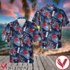 Michelob Ultra Flowery Navy Hawaiian Shirt And Short, Unique Gifts For Friends - Vesles2014S 1