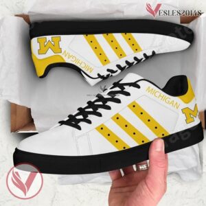 Michigan NCAA Stan Smith Shoes For Men And Womens - Vesles2014s 1