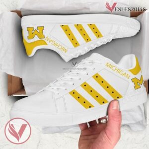 Michigan NCAA Stan Smith Shoes For Men And Womens - Vesles2014s