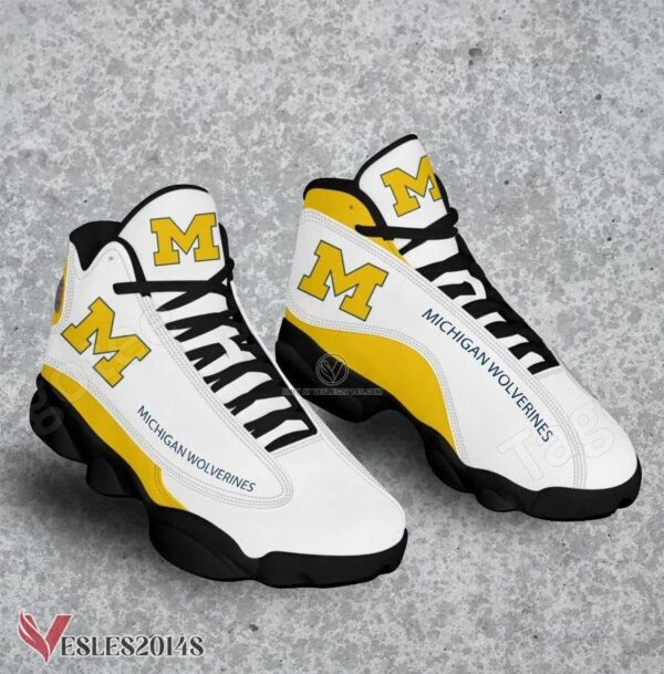 Michigan Wolverines Club Air Jordan 13 Shoes, Best Sneaker Gifts For Fans - Vesles2014s 1