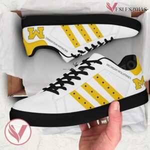 Michigan Wolverines Hockey Stan Smith Shoes For Men And Womens - Vesles2014s 1
