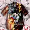 Mickey American Football American Flag Hawaiian Shirt, Unique Gifts For Friends - Vesles2014S 1