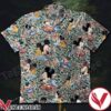 Mickey And Friends Flower Leaf Hawaiian Shirt, Unique Gifts For Friends - Vesles2014S 1