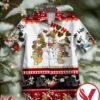 Mickey And Snowman Hawaiian Shirt, Unique Gifts For Friends - Vesles2014S 1
