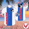 Mickey Floral Stripe Disney Hawaiian Shirt, Unique Gifts For Friends - Vesles2014S 1