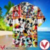 Mickey Minnie Goofy Donald Collage Hawaiian Shirt, Unique Gifts For Friends - Vesles2014S 1