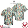 Mickey Minnie Mouse Donald Duck Floral Hawaiian Shirt, Unique Gifts For Friends - Vesles2014S 1