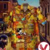 Mickey Mouse And Goofy Multicolor Hawaiian Shirt, Unique Gifts For Friends - Vesles2014S 1