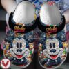 Mickey Mouse Cartoon Crocs Crocband Clogs Shoes Comfortable For Men Women and Kids, Unique Gift From  Vesles2014S