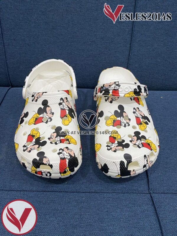 Mickey Mouse Cartoon Crocs Crocband Shoes Clogs Custom Name For Men Women And Kids, Unique Gift From  Vesles2014S