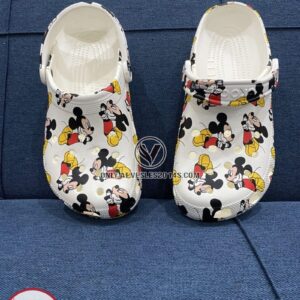 Mickey Mouse Cartoon Crocs Crocband Shoes Clogs Custom Name For Men Women And Kids, Unique Gift From  Vesles2014S 2