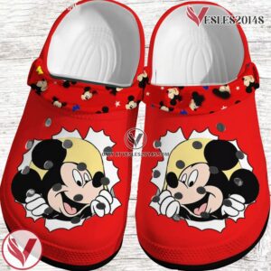 Mickey Mouse Crocs Clog Shoes Style 18, Unique Gift From  Vesles2014S