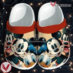 Mickey Mouse Crocs Clog Shoes Style 23, Unique Gift From  Vesles2014S