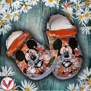 Mickey Mouse Crocs Clog Shoes Style 25, Unique Gift From  Vesles2014S
