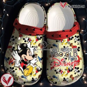 Mickey Mouse Crocs Clog Shoes Style 33, Unique Gift From  Vesles2014S