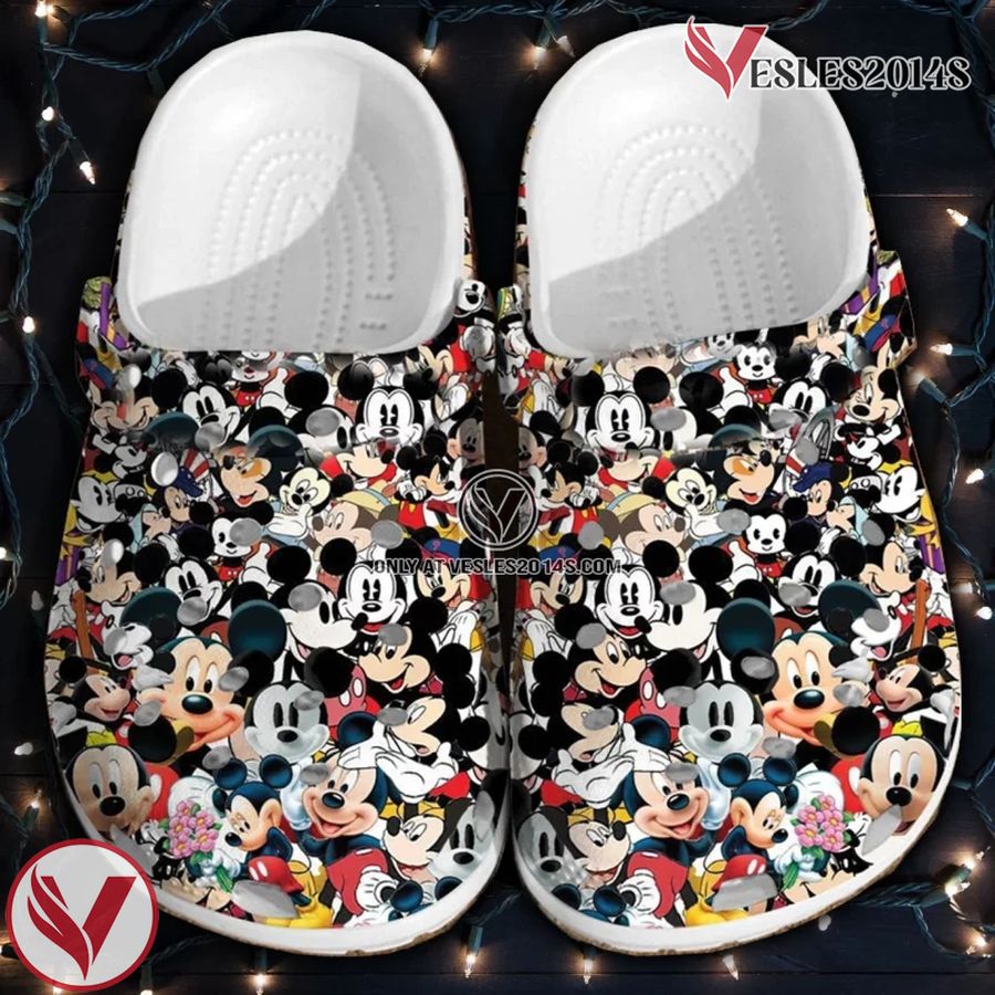 Mickey Mouse Crocs Clog Shoes Style 36, Unique Gift From Vesles2014S 2