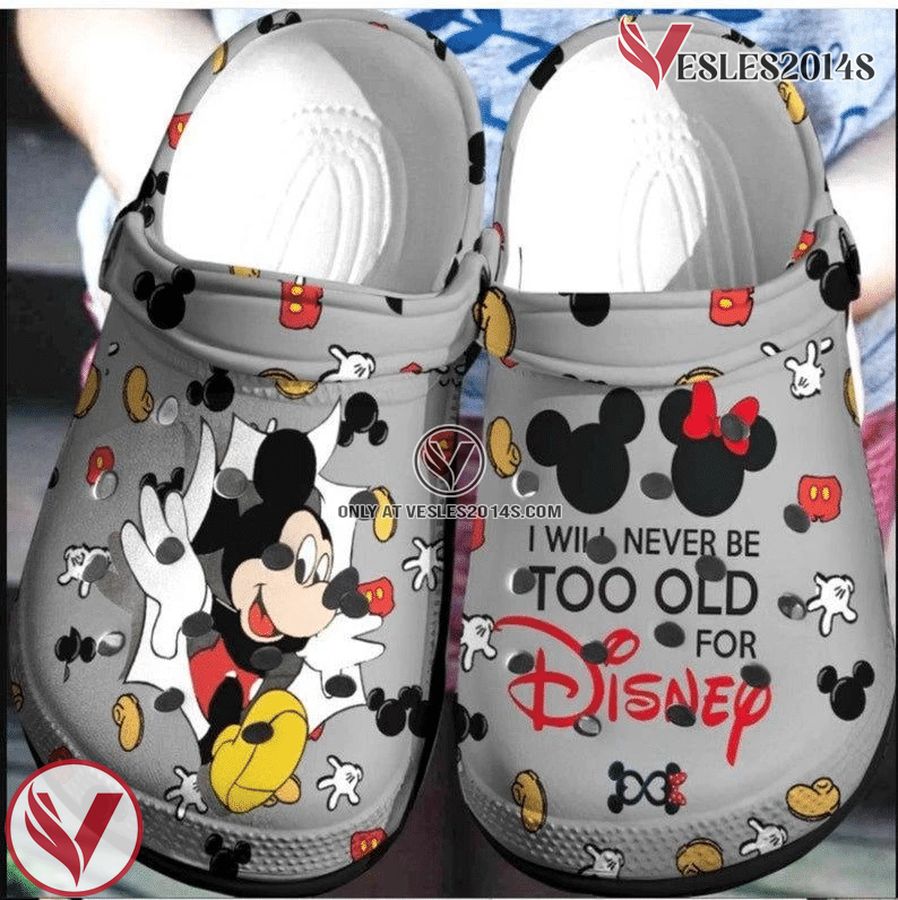 Mickey Mouse Crocs Clog Shoes Style 39, Unique Gift From Vesles2014S 2