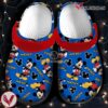 Mickey Mouse Crocs Clog Shoes Style 46, Unique Gift From Vesles2014S