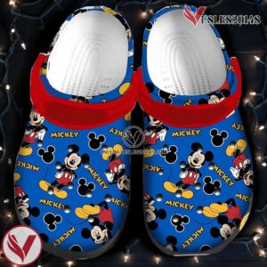 Mickey Mouse Crocs Clog Shoes Style 46, Unique Gift From  Vesles2014S