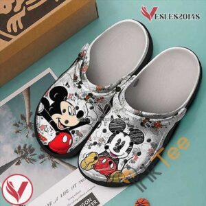 Mickey Mouse Crocs Clog Shoes Style 50, Unique Gift From  Vesles2014S