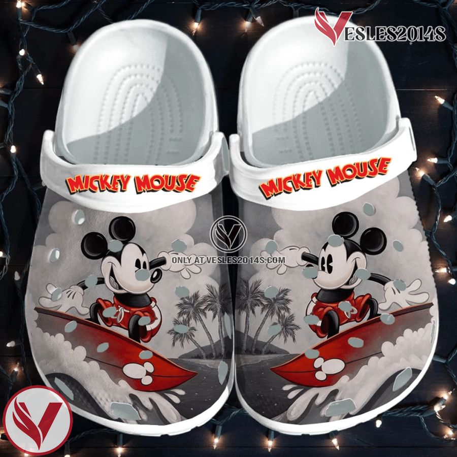 Mickey Mouse Crocs Clog Shoes Style 53, Unique Gift From Vesles2014S