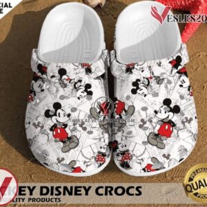 Mickey Mouse Crocs Clog Shoes Style 55, Unique Gift From Vesles2014S 2