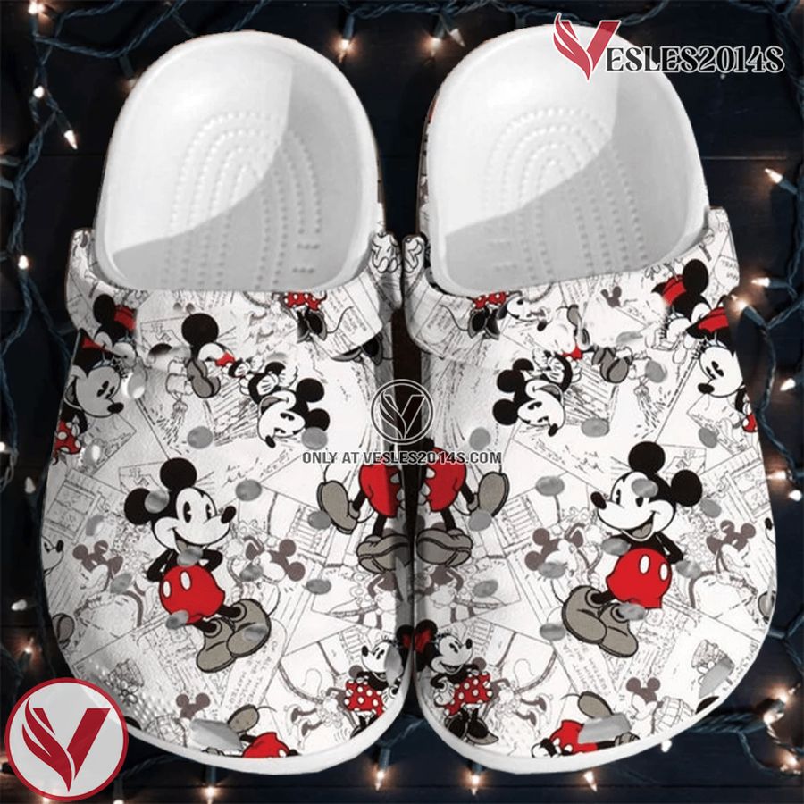 Mickey Mouse Crocs Clog Shoes Style 55, Unique Gift From Vesles2014S