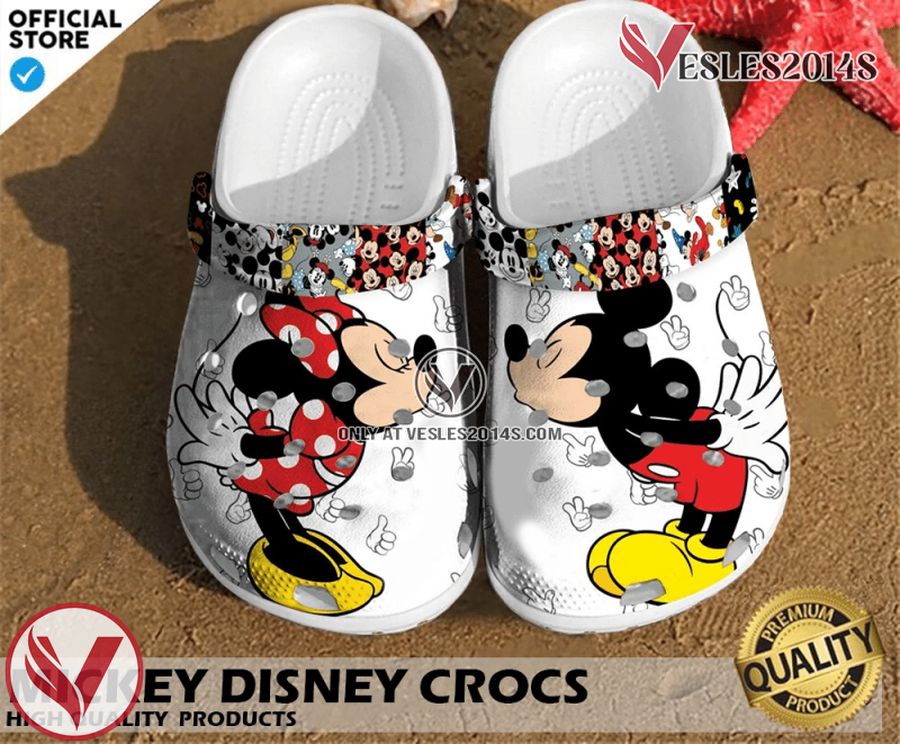 Mickey Mouse Crocs Clog Shoes Style 64, Unique Gift From Vesles2014S 2