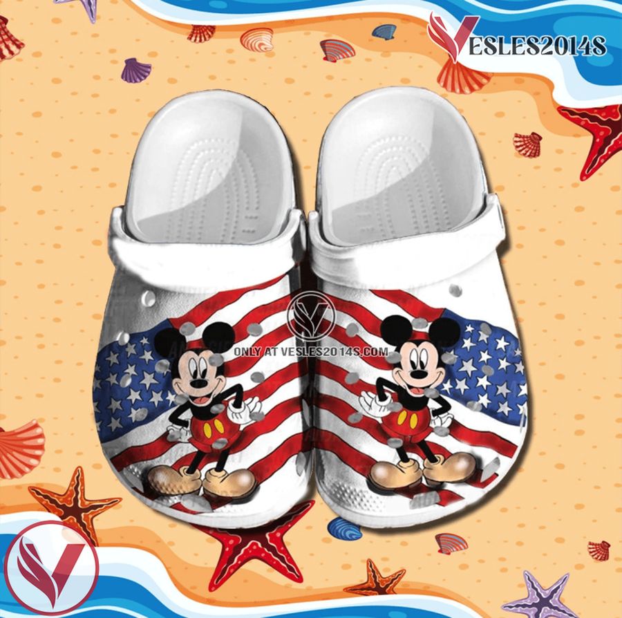 Mickey Mouse Crocs Clog Shoes Style 66, Unique Gift From Vesles2014S 2