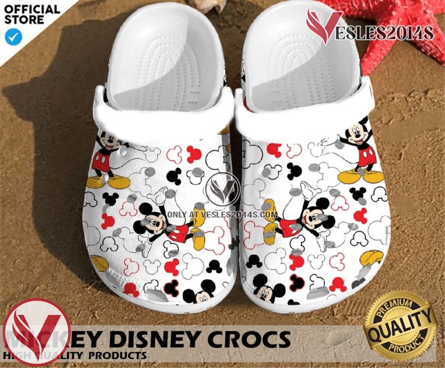 Mickey Mouse Crocs Clog Shoes Style 71, Unique Gift From Vesles2014S 2