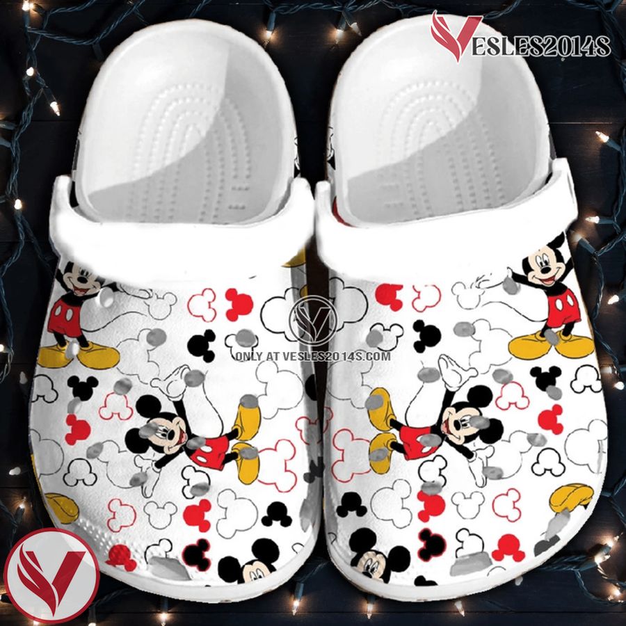 Mickey Mouse Crocs Clog Shoes Style 71, Unique Gift From Vesles2014S